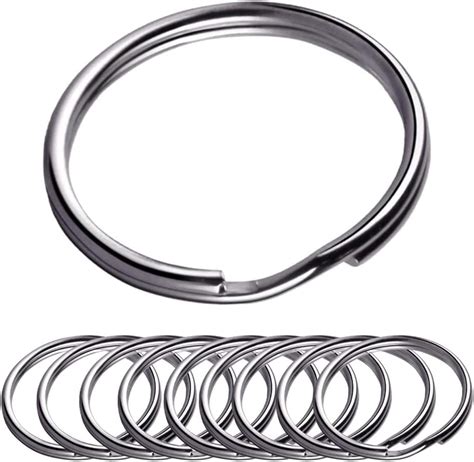 Small key ring loop. . Amazon.  15/64" Approximate (nominal) Inside Diameter.  Common mat...