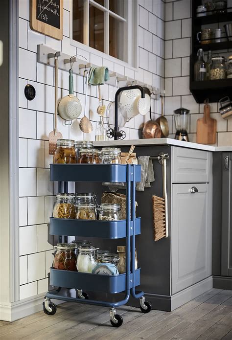 Small kitchen storage ideas ikea.  From wall-mounted fold-downs to storage...