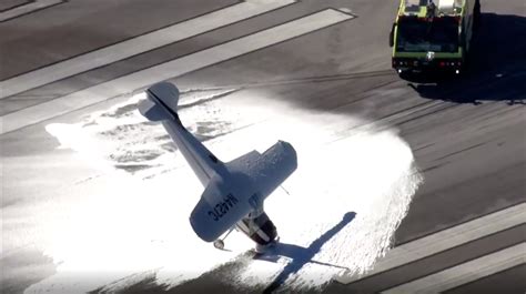 Small plane makes emergency landing at Opa-locka Airport shortly after takeoff; no injuries reported