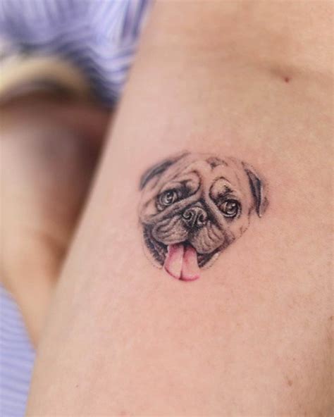 Jun 16, 2020 - Explore Stephanie Stuart's board "Pug tattoo" on Pinterest. See more ideas about dog tattoos, pawprint tattoo, paw tattoo. . 