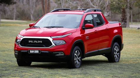 Small ram truck. The Ram 1500 is currently the “smallest” truck in Ram’s lineup, but that may actually see a Ford Ranger rival from the brand in the coming years. (Images: Ram) 