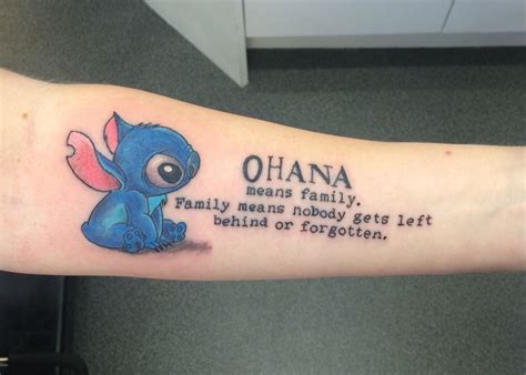 Small stitch ohana tattoo. Sep 7, 2019 - 63 Likes, 0 Comments - Ale Tattoo Valenzano (@ale_tattoo_valenzano) on Instagram: "#stitch #liloandstitch #familytattoo #ohanatattoo #smalltattoo #tattoos #tatuaggi #cartoontattoo…" 