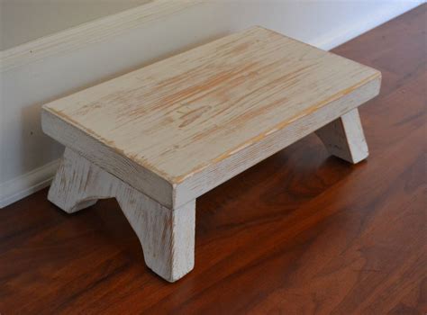 Small wood step stool.  Check out our wood step stool selection for the v...
