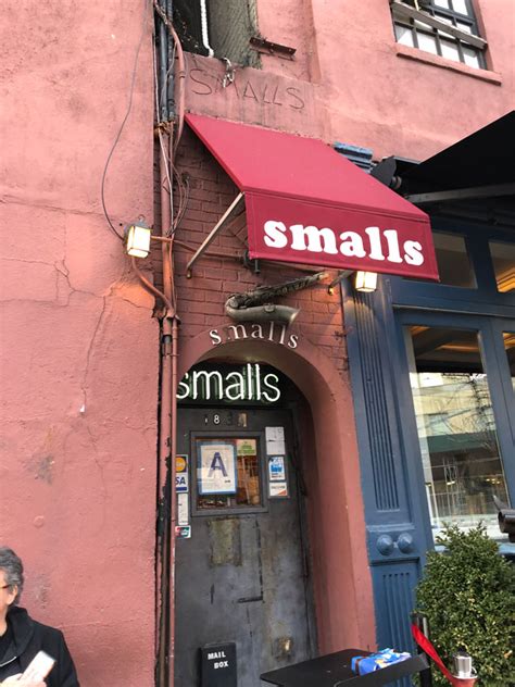 Smalls greenwich village. Smalls, New York City: See unbiased reviews of Smalls, rated 1 of 5 on Tripadvisor and ranked #8,225 of 11,924 restaurants in New York City. 