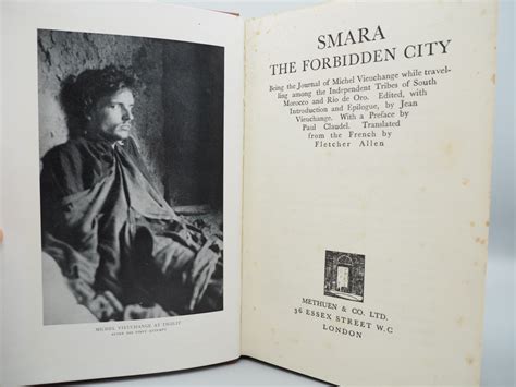 Read Online Smara The Forbidden City Being The Journal Of Michel Vieuchange While Traveling Among The Independent Tribes Of South Morocco And Rio De Oro By Michel Vieuchange