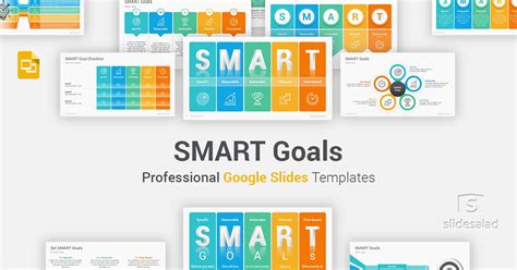 Smart Goals Diagrams Google Slides Presentation Template Slidesalad