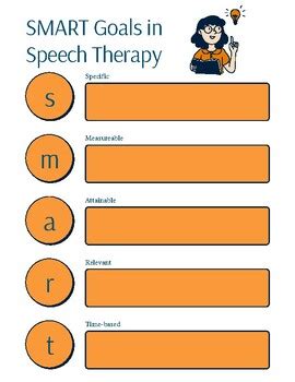 Smart Goals For Speech Therapist Professional Development