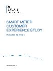 Smart Meter Customer Experience Study