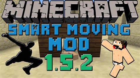 Smart Moving mod for Minecraft İndir. 
