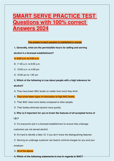 Smart Quiz Answers Serve