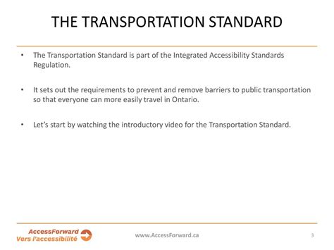 Smart Transportation Standard Requirements