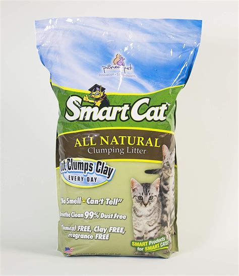 Smart cat litter. For dust-free, easy and clean use, the smart pack is simply placed over the edges of the cat litter tray and pulled together for removal with the help of the cuff and tied up. Box contents: 3 packs of 6 packs 24 L (6 x 4 L) CATSAN Smart Pack / ready insert pack made from a layer of dry fleece and a layer of white hygiene litter from CATSAN ... 