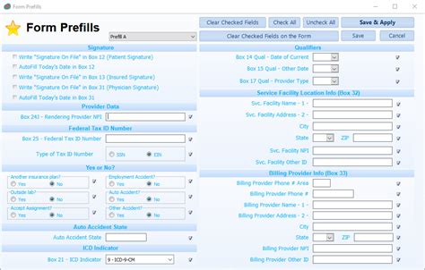 Smart forms CMS 1500 software Claim Form SoftwareHCFA1500 Software