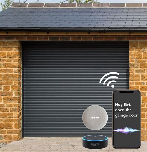 Smart garage door. The 6172H-O is a wall-mounted smart garage door opener from Genie. Being only about the size of a shoebox, this compact opener is perfect for small garages or spaces where storage space is ... 