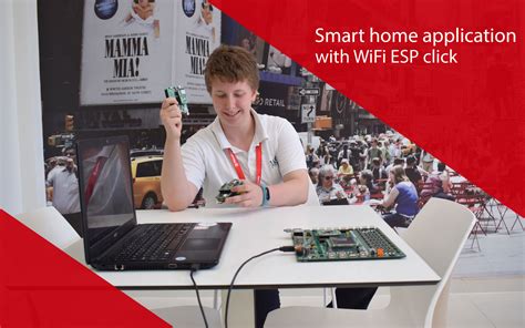 Smart home project with WiFi ESP click - MIKROE