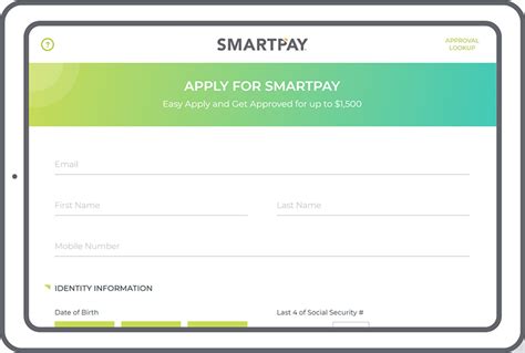 Smart pay lease. Leasing with SmartPay is easy. There are two ways to complete an application and begin your new lease: Complete our Pre-Approval application here to get approved for a specific lease amount. You may then shop in-store at our retail partners or online at our eCommerce partners and apply your SmartPay approval at check-out.; Shop directly … 