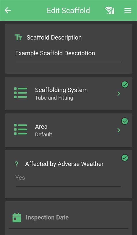 Smart scaffolder app. .  ...