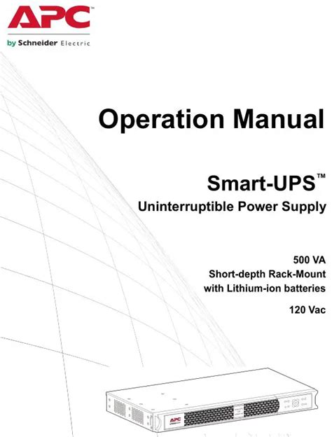 Smart ups apc service repair manual surt8000xli. - Parts guide manual konica 9331 9231 8031 8020.