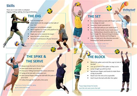 Smart volleyball players know both the technical and tactical skills