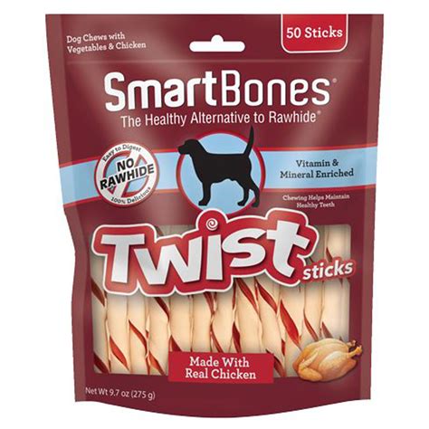 SmartBones, Twists, Chicken, 50 pk, 9.7 oz. - Alsip Home & Nursery