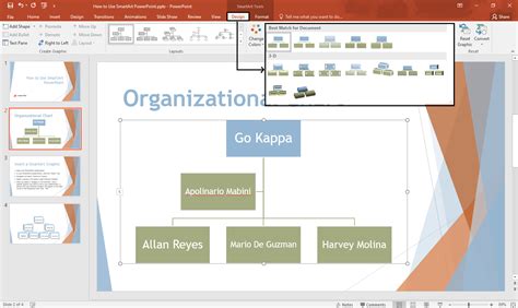 Smartart Diagram In Ms Powerpoint
