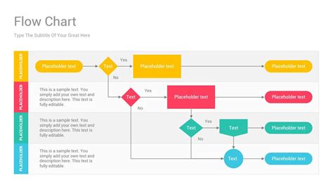 Smartart Process Flow Diagram Template For Powerpoint Online