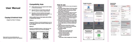 Smartbox carplay manual.  User manual for SmartBox-XXXX CarPlay Adapter.  Please make...
