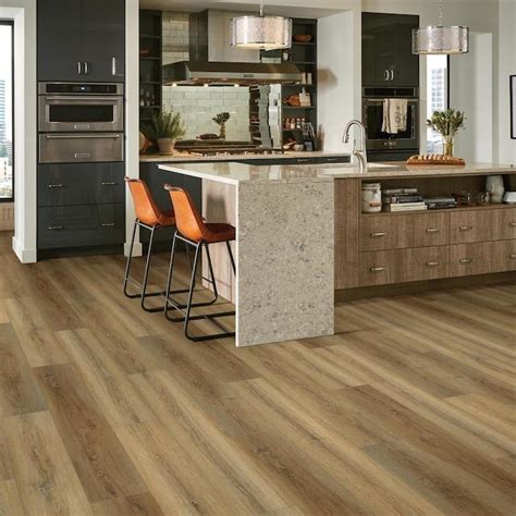 LVP - Ultra Addington Acacia 6-in Wide x 7-1/2-mm Thick Waterproof Interlocking Luxury Vinyl Plank Flooring (15.76-sq ft) 4.0 . Rated 4.0 out of 5 stars. 1 Review. Regular price $49.30 / Shipping calculated at checkout. Color value Add to cart ...
