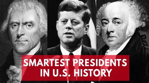 Smartest presidents. Benjamin Harrison. Benjamin Harrison, the 23rd president of the United States, while not a very well-remembered leader, was one of the smartest, with an IQ score of 132.15. Although criticized for ... 
