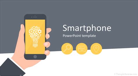 Smartphone Powerpoint Template Templateswise Com