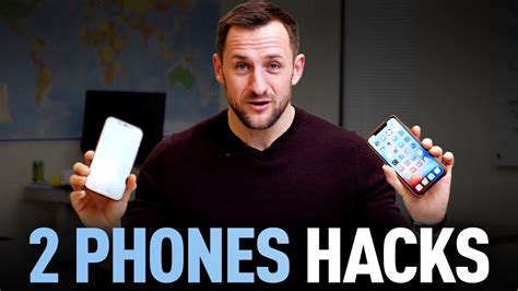 Smartphone hack tips.  While not quite the same as having two phones at once, using spl...