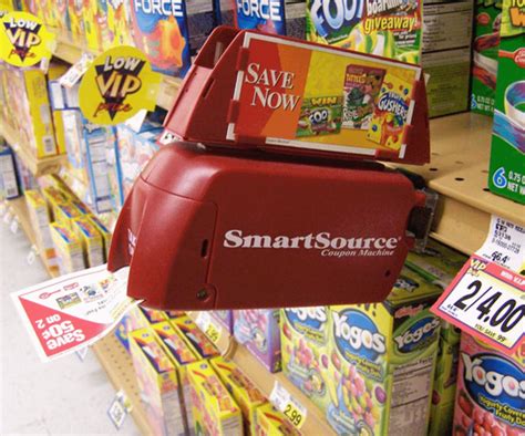News America Marketing is also behind such in-store promos as SmartSource Coupon Machine that gives savings at supermarket shelves in tens of thousands of stores across the nation and by going ...