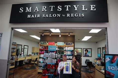 Download the App Get Hair Done with the new SmartStyle app. With the app you can locate a SmartStyle hair salon near you, book in advance, find out estimated wait times and check in guests. Your next haircut or color is just a tap away. Learn More * Online booking available at participating locations only.. 