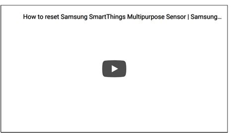 Smartthings multipurpose sensor manual.  Before starting your appliance, the user ma...