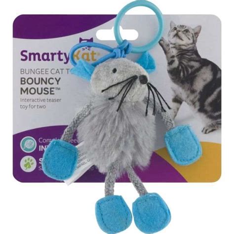 SmartyKat Bouncy Mouse Bungee Dangler Plush …