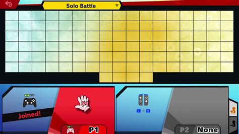 Smash Bros Roster Template