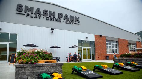 Smash park des moines. Mar 7, 2024 · 1:23. West Des Moines-based Smash Park plans to open its first Eastern Time Zone location in a Columbus, Ohio, suburb. Construction of the 50,000-square-foot venue in the Westar Place development ... 