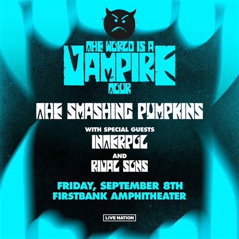 Smashing Pumpkins bring World is a Vampire Tour to Bay Area, SoCal