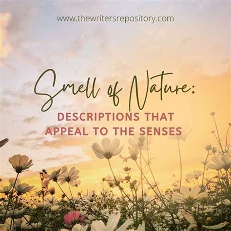 Smell of Nature: Descriptions that Appeal to the Senses