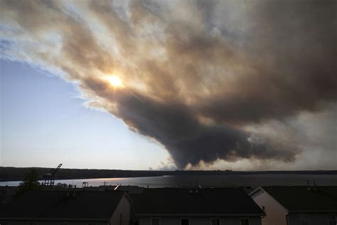 Smelling smoke in Massachusetts? Nova Scotia wildfire smoke overspreads the region