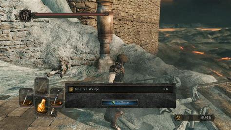 Smelter wedge ds2. Don't use the wedge on the top floor Edit: don't use it until last Reply ... Hang on to at least 4 Smelter Wedges as you go throughout Brume Tower. You'll be so relieved you did. Reply ... That feeling when starting a new ds2 run>>> r/DarkSouls2 ... 