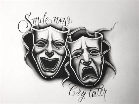 Smile now cry later. Smile Now, Cry Later Tlacolulokos 2017. Museum of Latin American Art Long Beach, United States “The conceptual idea presented in this mural by the artists is that ... 