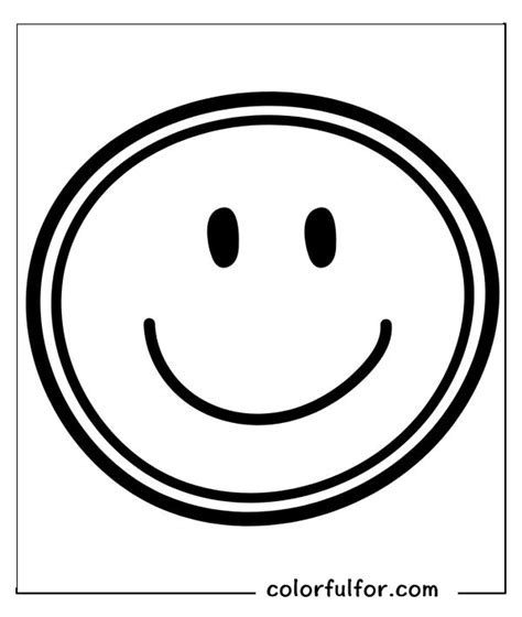 Smiley Face Coloring