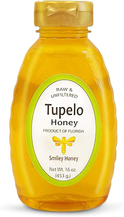 Smiley Honey - Tupelo Honey Raw and Unfiltered (16 oz)