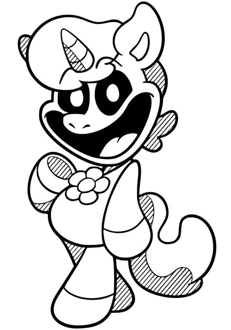Smiling Critters Coloring Pages Craftycorn