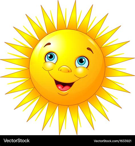 Smiling Sunshine Vector Images (over 4,700) - VectorStock