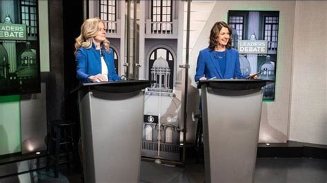 Smith, Notley square off in Alberta election debate, ask voters who do they trust