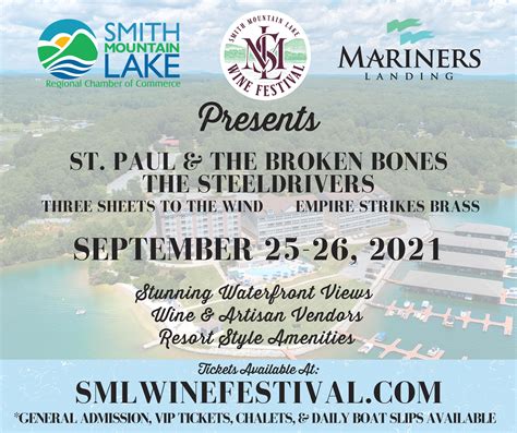 Smith Mountain Lake Wine Festival - See Tickets