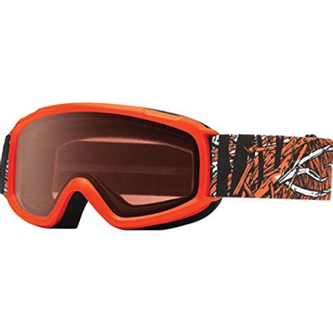 Smith Optics Youth Sidekick Goggle Neon Orange Stickfort Ski