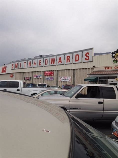 Smith and edwards ogden. 26 Tripadvisor reviews. (801) 731-1120. Website. More. Directions. Advertisement. 3936 N 2000 W. Ogden, UT 84404. Opens at 9:00 AM. Hours. Mon 9:00 AM - 6:00 PM. Tue … 